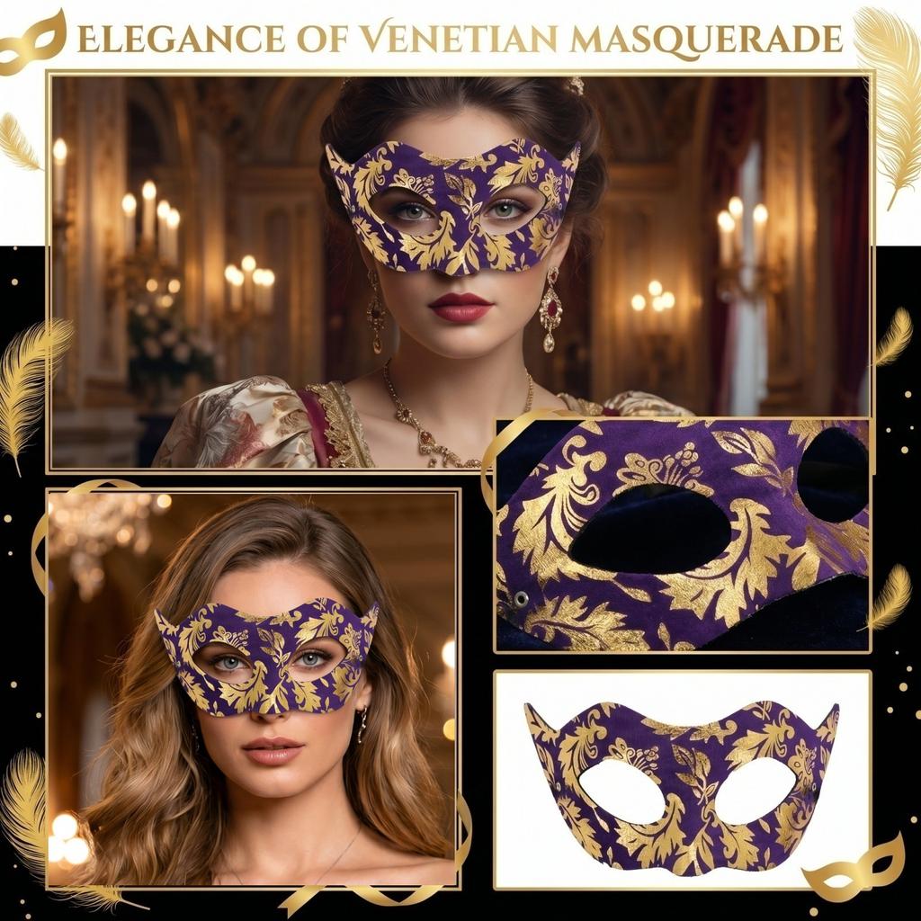 Masquerade Half Face for Party Stage Performance