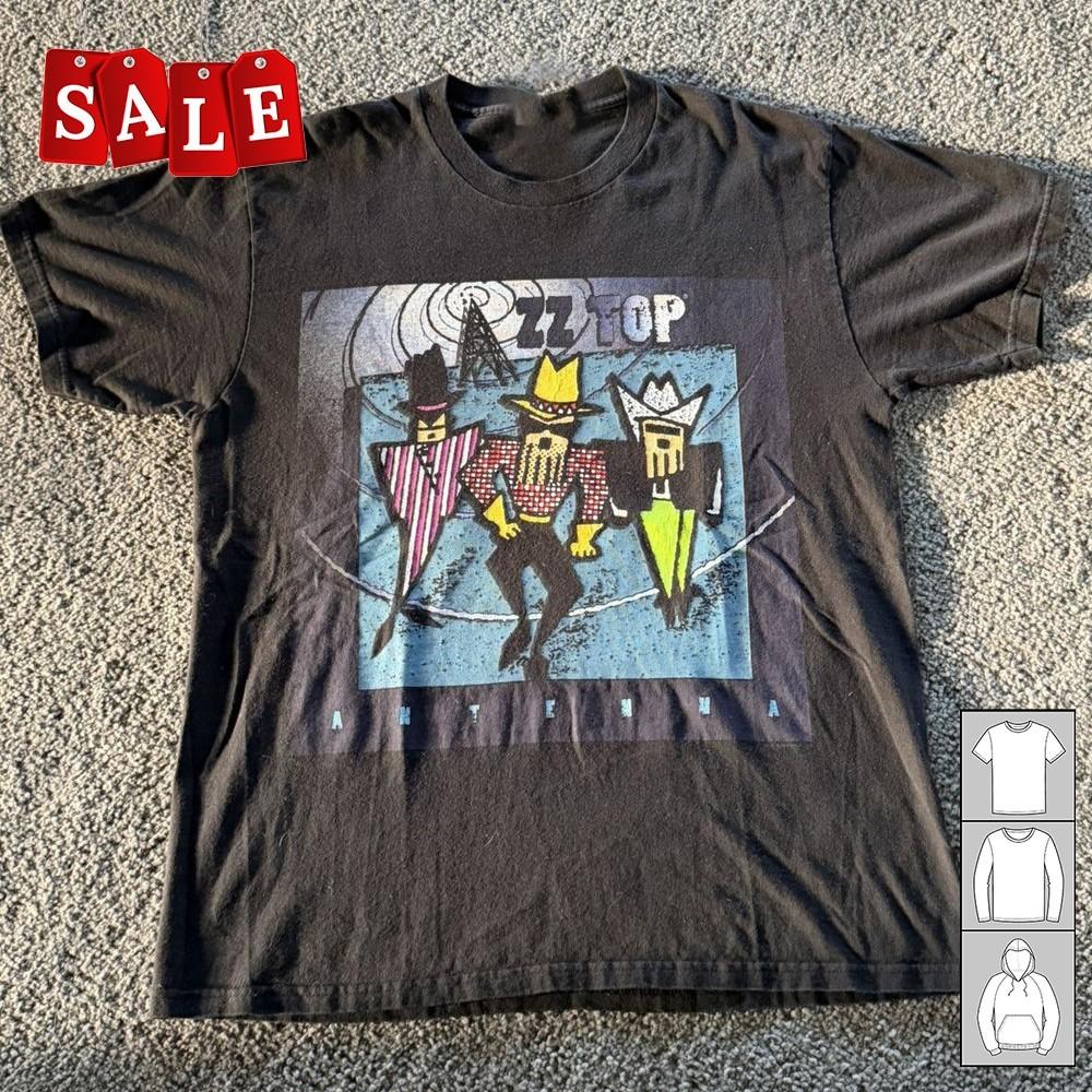 Новая винтажная футболка ZZ Top Подарок для фанатов Унисекс S-5XL Футболка OS313 Унисекс футболка