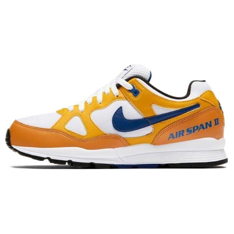 Nike Air Span 2 Yellow Ochre Men Sneakers Desert-Ochre-White-Indigo-Force AH8047-700