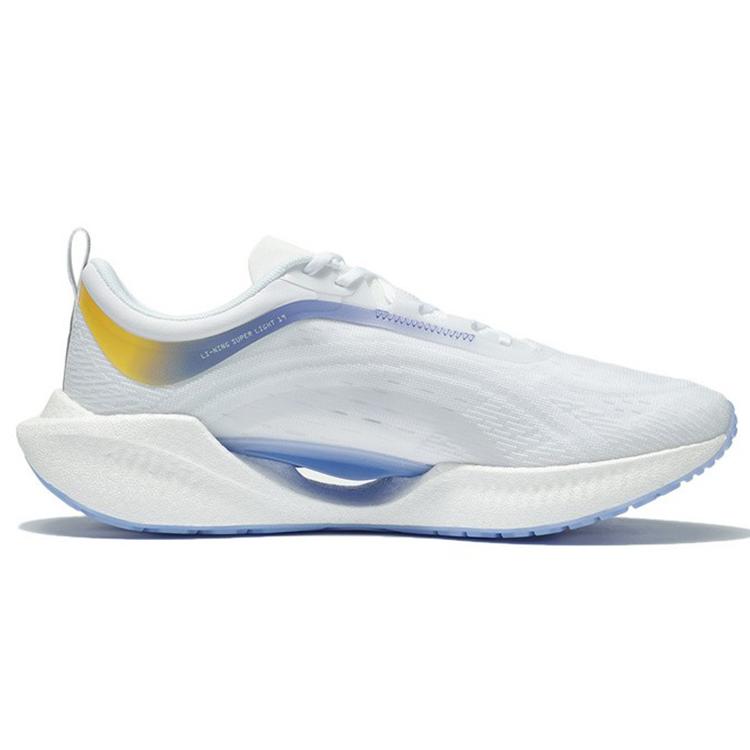 Li Ning Super Light 19 Текстиль, Амортизация TPU Скользкая Устойчивая к истиранию Светоотражающая Низкие Беговые кроссовки ARBS002-2