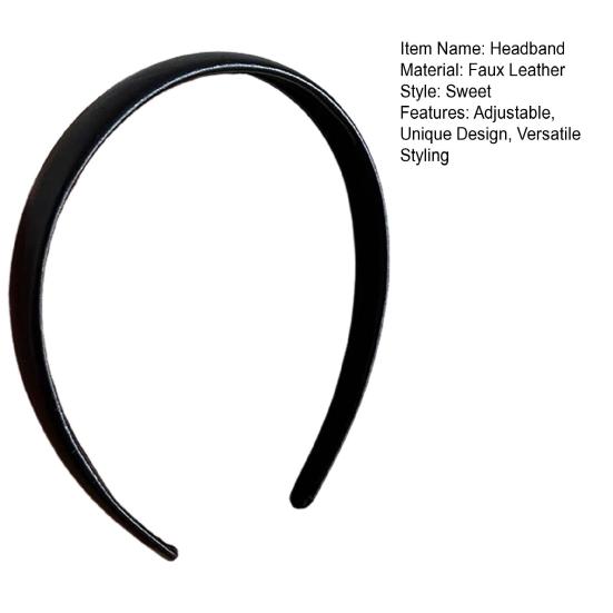 Регулируемая золотая повязка на голову Yousheng, обруч для волос из искусственной кожи, роскошная отделка, атласный материал, свадебная повязка для волос