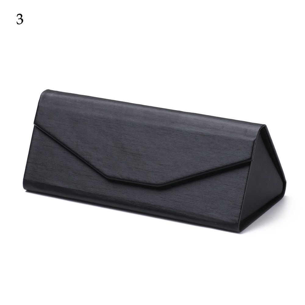 Folding Business Sun Glasses  Box Eyeglasses Accessories Triangle Glasses Box Eyeglasses Case