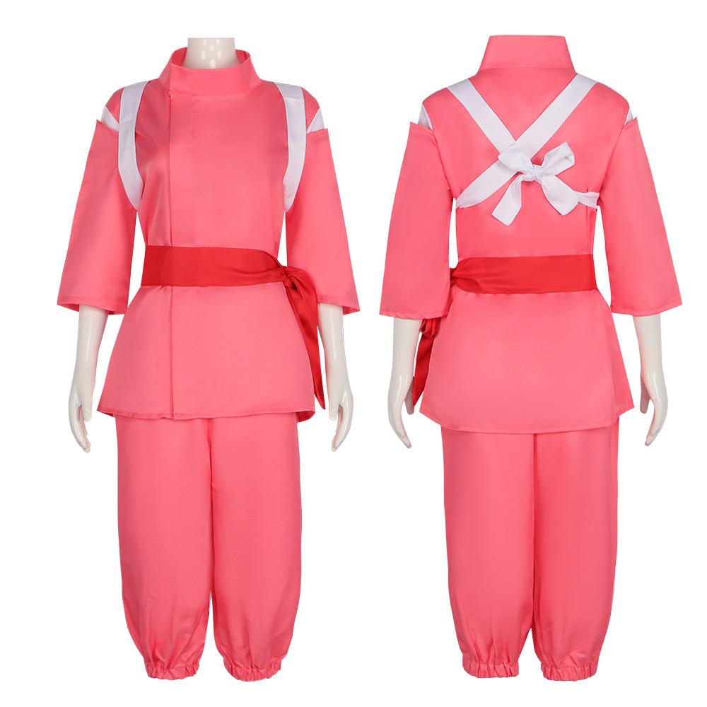 Japanese Anime Cosplay Costume Traditional Clothes Uniform Wide-sleeve Top Pants And Decorative Belt Adults Halloween Costume
