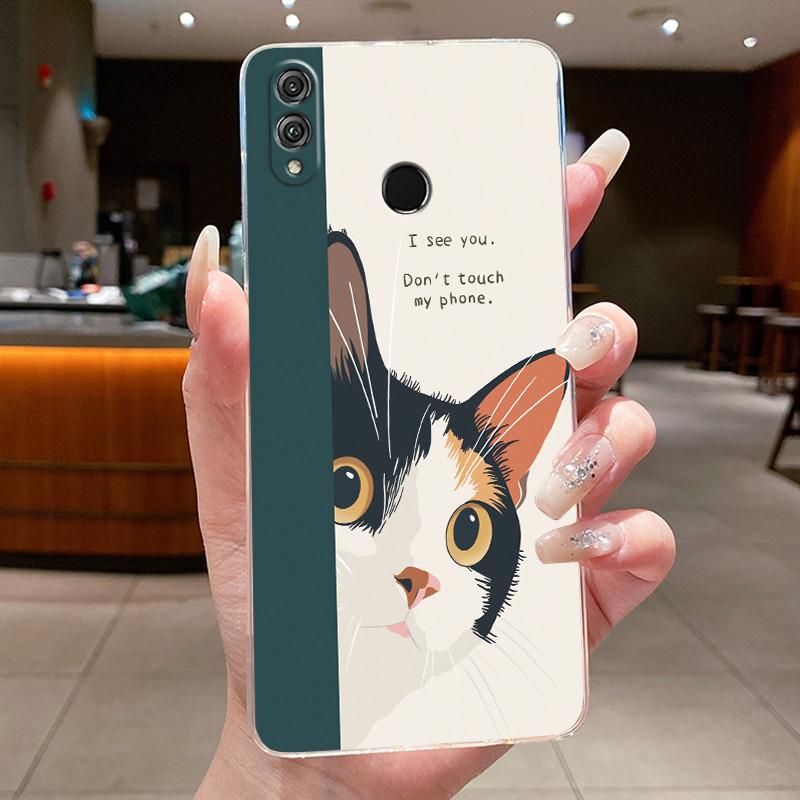 Для Huawei Honor 8C 8X Max Y Max Роскошный Дракон Милый Крутой Мальчики Девочки Мягкий силикон Чехол для телефона Задняя крышка Прозрачная ТПУ Оболочка