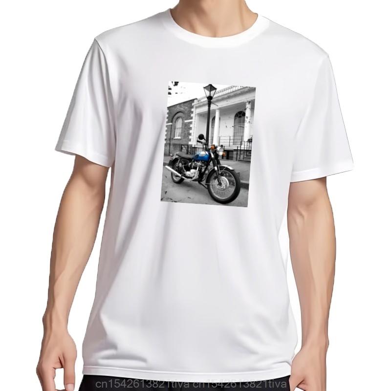 The T100r Daytona Classic Motorcycle Tshirt Graphics Graphic T Shirt Tee Shirts For Men