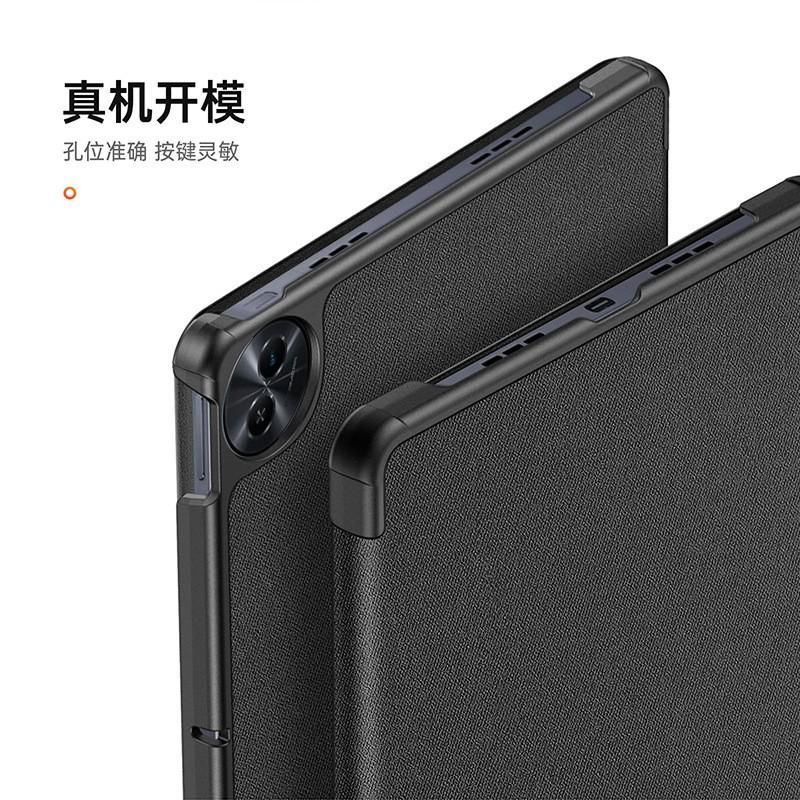 Slim Tri-Fold Tablet Case With Stand Auto Sleep OPPO Pad Mini Realme 2/3 OnePlus Go/Lite