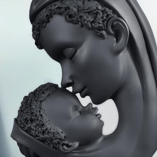 Yousheng Мать Ребенок Поцелуй Статуэтка Смолы Абстрактное Искусство Скульптура Домашний Декор Настольная Семейная Любовь Фигурка Подарок Маме От Сына Дочери