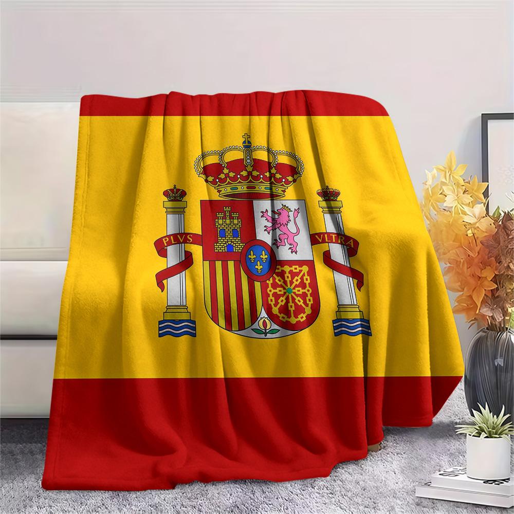 Spain National Football Team2 Flannel Blanket, High quality Comfortable for All Seasons, Home Decor, Warmth and Comfort