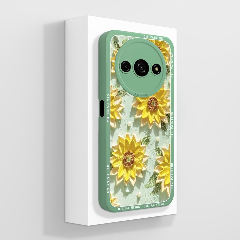 Милый клубничный и медвежий противоударный чехол из жидкого силикона для Redmi A1-A4