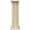 Pedestal with Storage Space Sonoma Oak Finish 31 x 30 x 90 cm Engineered Wood