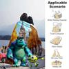 1pc, Soft and Cozy Monster Inc. Inspired Blanket, Perfect for All Seasons, Soft Flannel Throw Blanket, Versatile & Cozy for Bedroom, Living Room, Trav