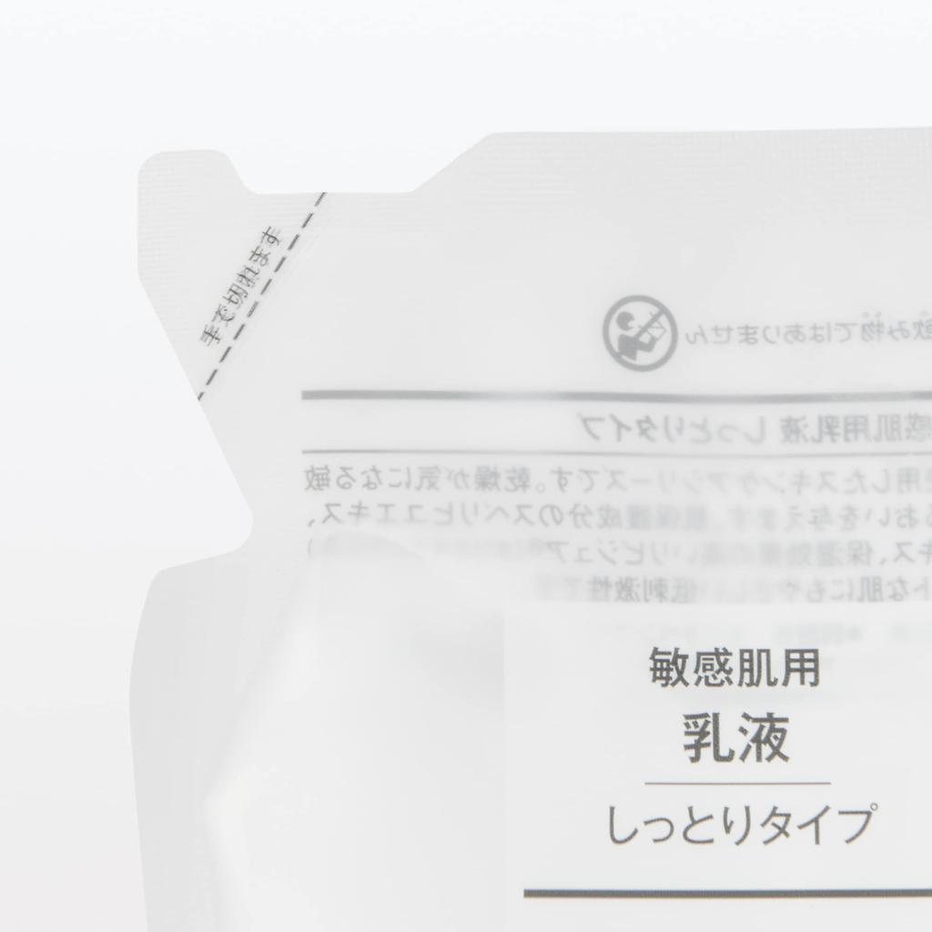 MUJI Эмульсия для чувствительной кожи увлажняющего типа, сменный блок 200 мл 12049951