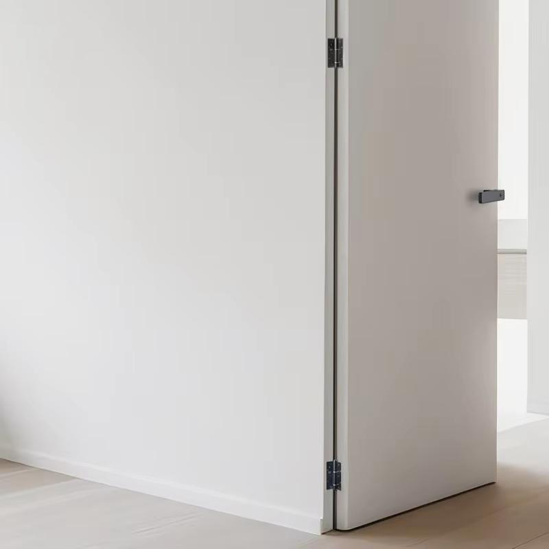 Modern Design Automatic Door Closer Buffer Invisible Hydraulic Damper Spring Hinge for Bathroom Kitchen Bedroom-Self-Closing