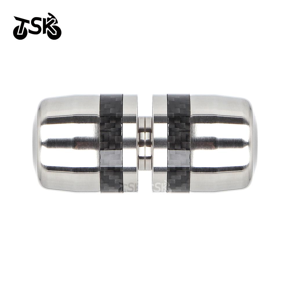 For Honda PCX150 PCX160 CB400X CB400F NSS350 Accessories Heavy Stainless Steel Handle Bar Handlebar Grips Cap End handle Plug