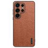 Тонкий кожаный чехол с текстурой под дерево для Samsung Galaxy S26 Ultra S25 Edge S24 FE S23 S22 Plus A57 A37 A56 A36 A26 A16 A35 A25 A15 5G Ударопрочный чехол