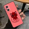 Милый чехол Kawaii Blueberry Cat для OPPO Reno 10 Pro 4 5 6 7 8 Lite 8T 4Z 5Z OPPO Find X5 Lite X2 X3 Neo X6 Pro Cover