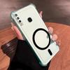 Магнитное кольцо DIY Гелевый чехол для Vivo Y17 Y15 2020 Y12 Y11 Защита от падения с подушками безопасности по углам