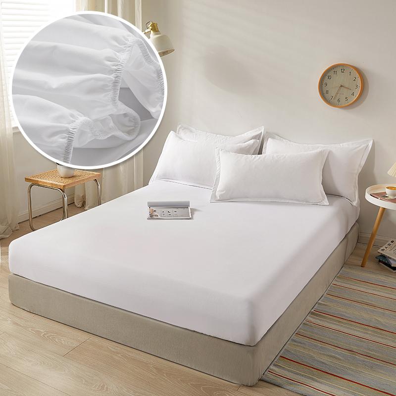 Простыня на резинке из хлопка с резинками, нескользящие, регулируемые чехлы для матрасов для односпальной, двуспальной, двуспальной кровати, покрывало 140/160/200 см