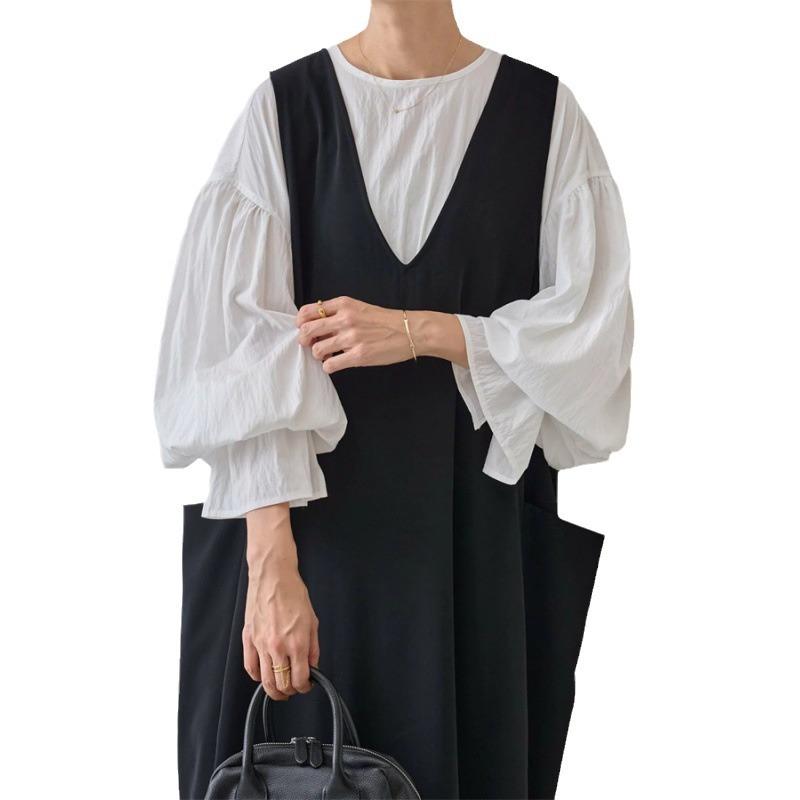 Внутреннее хит продаж, женское летнее платье с подтяжками, новое длинное платье без рукавов, жилет, юбка