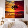 Galatasaray Custom Your Name Wall Decor Tapestry Art For Pet Memorial Birthdaywedding Party Backdrop Family Gift