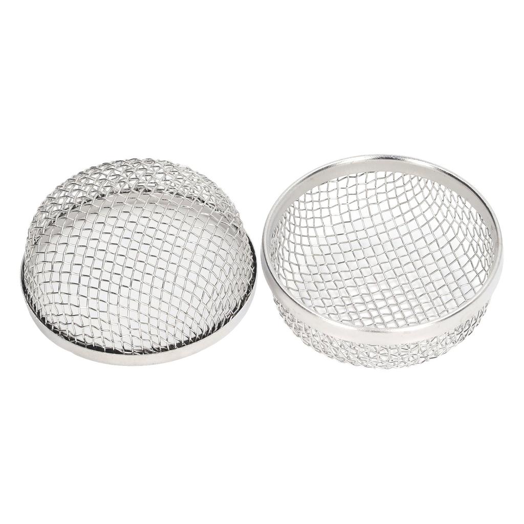 2 шт. Вентиляционная крышка водонагревателя для автодома, нержавеющая сталь, 2,8 дюйма, сетка от летающих насекомых, вентиляционная крышка для печи автодома