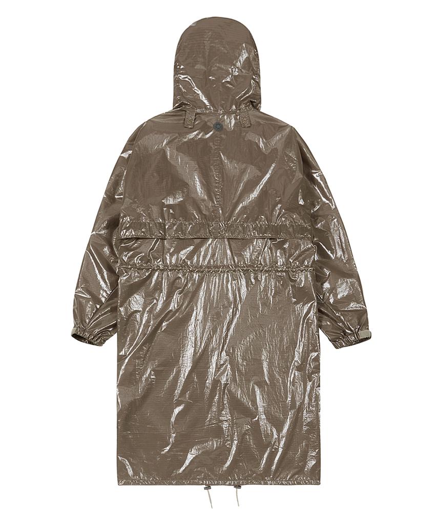 Ulkin [Runway] Nylon Rain Coat_Brown