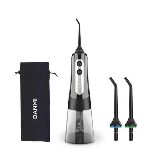 Портативный ирригатор полости рта Danmi Clean Pick 300 мл DA-CLS03Y 2 типа, выберите 1 (черно-белый)