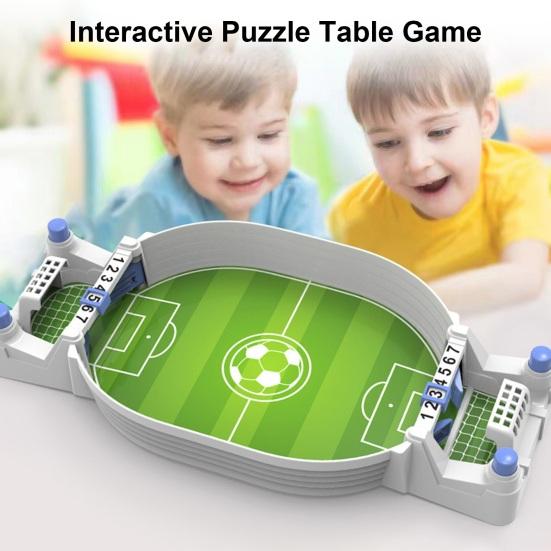 1 to'plam Stol futboli o'yinchog'i Portativ futbol o'yini Interaktiv boshqotirma Mini stol futboli to'plami uy maktab uchun