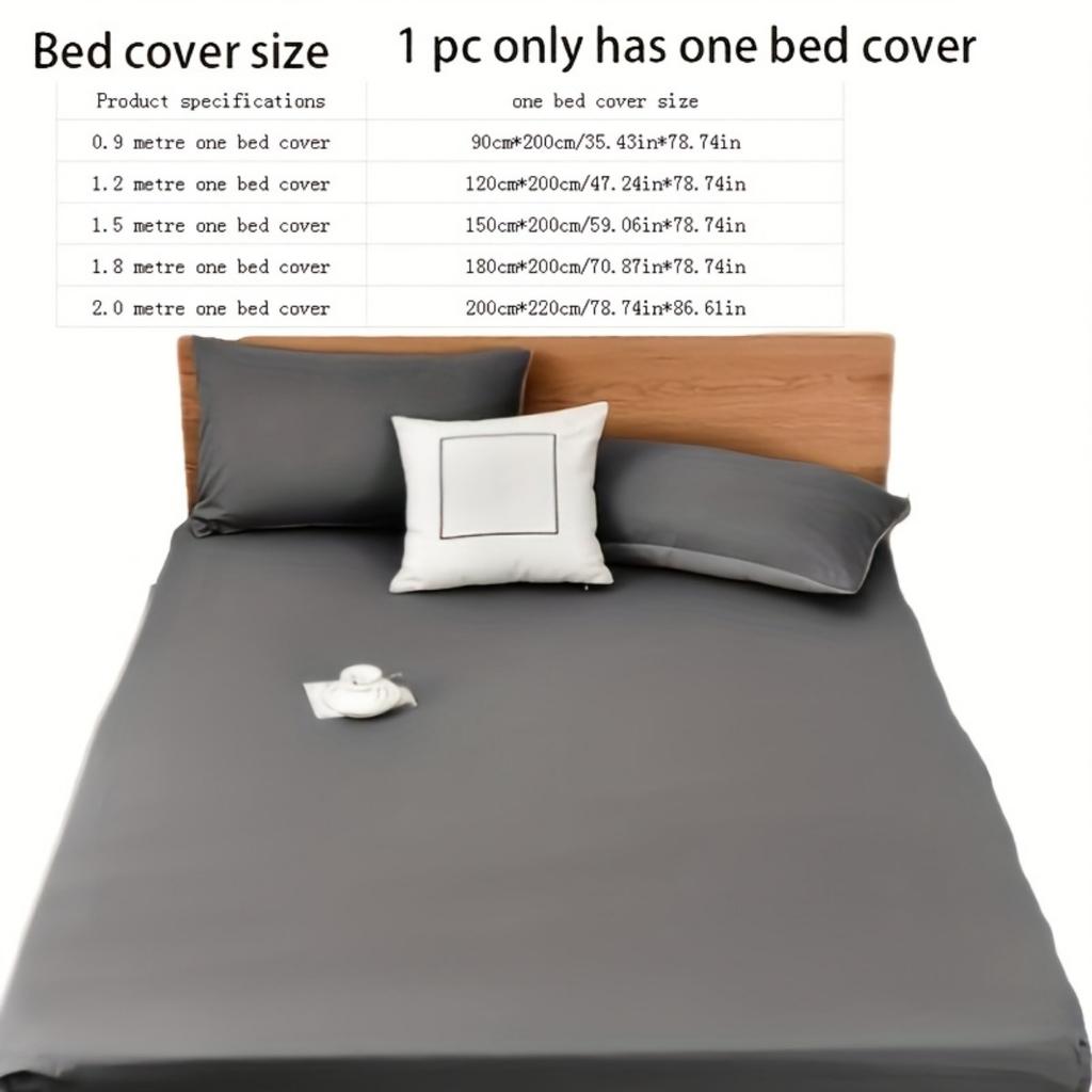 1 мягкая и удобная однотонная простыня, глубокие карманы для надежной посадки и простоты ухода, полиэстеровая ткань, пригодная для машинной стирки, для идеального комфорта в любое время года