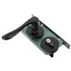 Space Aluminum Door Lock Set KeyedLocking Door Handle Lever Hardware Accessory for Indoor Door