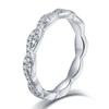 Trade Assurance 925 Sterling Silver Rings in Stock Wedding Rings for Girl