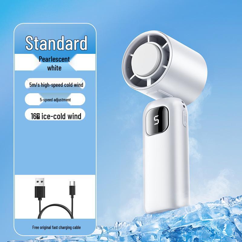 2026 Handheld High-Speed Mini Fan: Silent Cooling for Summer and Dorm Use