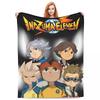 Плед Inazuma Eleven Фланелевый Фубуки Широ Мягкие пледы для путешествий на открытом воздухе Квилт для спальни
