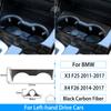 RRX для BMW X3 F25 X4 F26 2011-2017 углеродное волокно интерьер рулевого колеса переключения передач Декор крышка отделка наклейка автомобиля