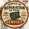 D Flat pc Classic Tin Sign Professional Bar Restaurant Commercial Decor