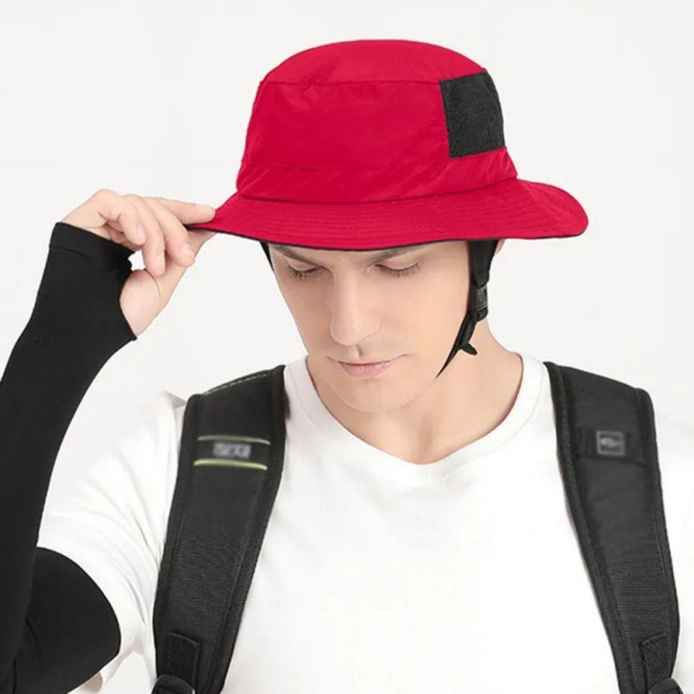 Mesh Beach Surf Cap UPF50+ Summer Bucket Hat Lighweight Sunscreen Fisherman Hat Hiking