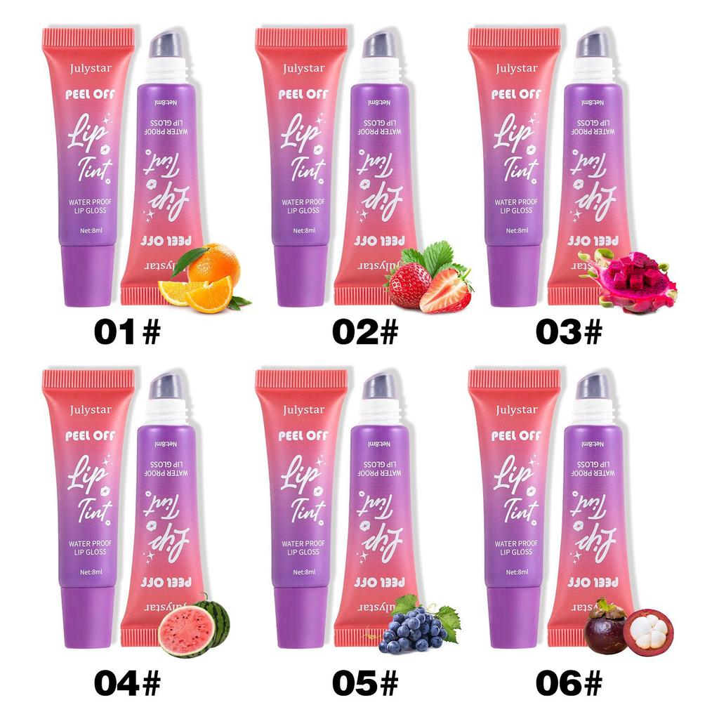 Фруктовый макияж для губ Tear Lip Glaze Mist Matte Finish с базовым цветом Водостойкая увлажняющая помада Candy Lipstick
