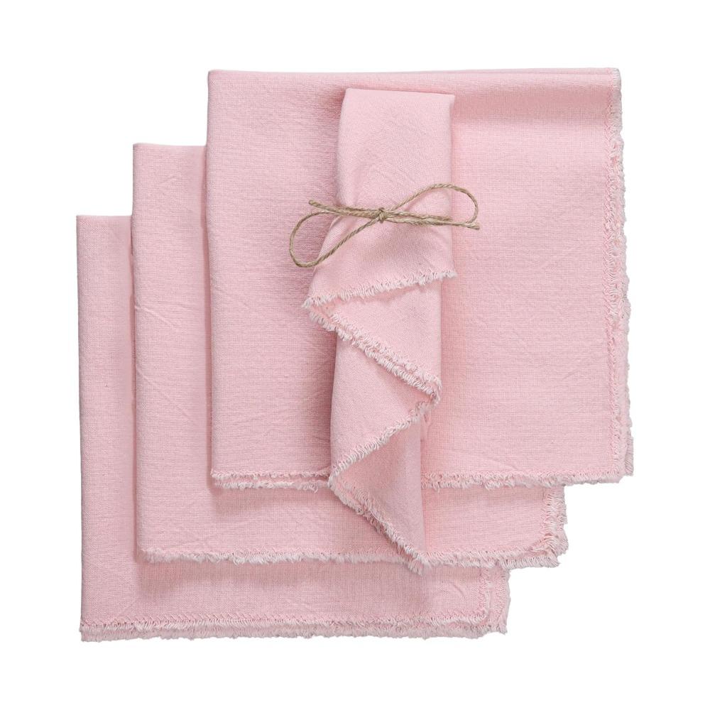 4PCS Eco-Friendly Cloth Napkins Soft Tea Towel Minimalist Placemats Wedding Decor