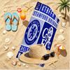 Chelsea F.C Print Beach Towel, Versatile Lightweight Absorbent Beach Towel for Pool Surf Yoga Bathroom, Perfect Birthday Holiday Gift