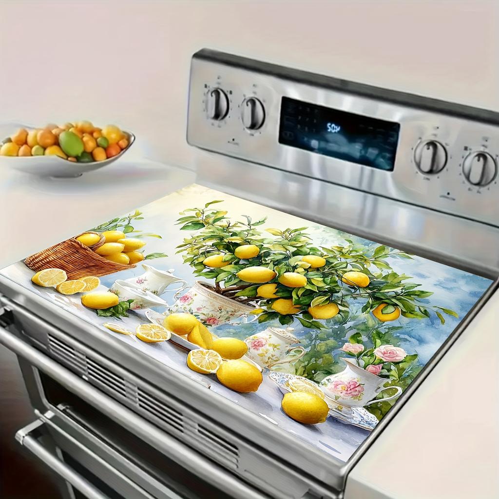 1 шт. Лимон Фрукты Резиновый Коврик для Сушки Посуды для Кофейни Кухонный Ковер Посуда Прочный Диатомовый Ил Настольный Коврик Коврик для Посуды для Питомцев