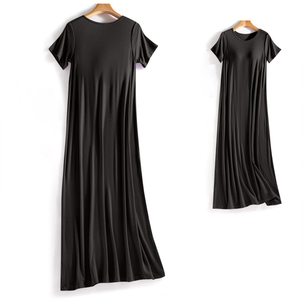 Women's Summer Dress Loose Beach Vacation Casual Deep V Neck Vest Dress Elegant Shirt Dress