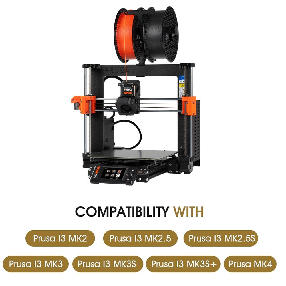 Для Prusa MK3s MK4S MK3 MK4 Платформа для печати Гладкая Текстурированная Обновление OMG Холодная пластина Гибкая сталь Стальной лист Принтерная платформа Аксессуары