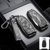Чехол для ключа автомобиля BAIC для BJ20/X7/EU7/EU5 – Премиальная металлическая защитная подвесная сумка для мужчин