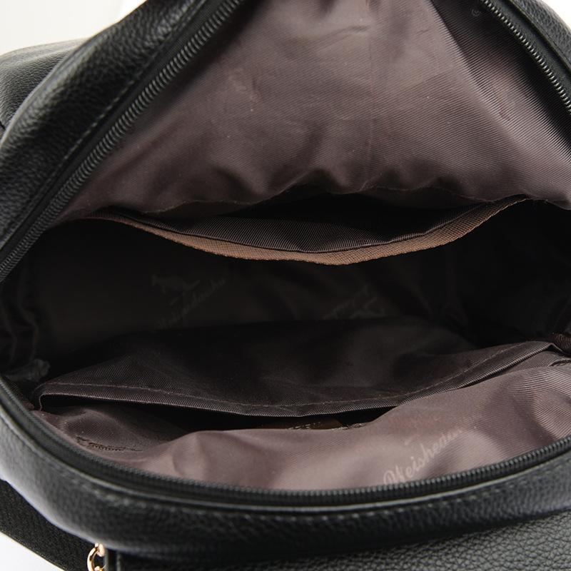 Новый рюкзак для женщин из мягкой кожи, новый модный рюкзак для мам среднего возраста, дорожная сумка из мягкой кожи, большая вместимость