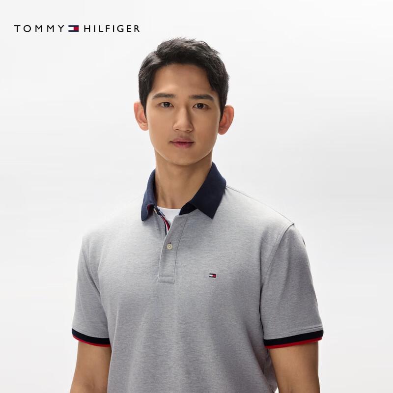 Tommy Hilfiger Мужская рубашка поло с коротким рукавом