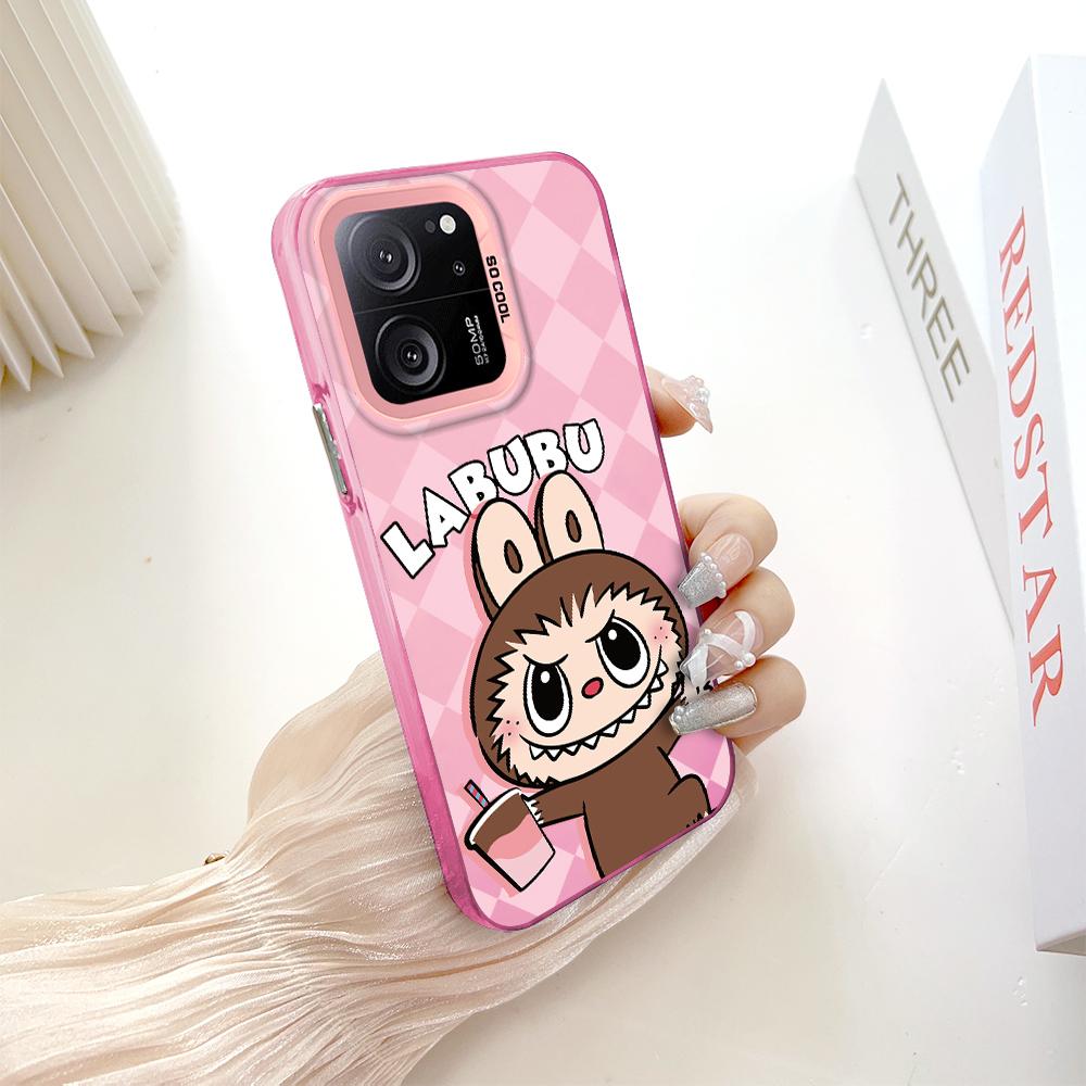 Окрашенный узор, цветной серебристый, двухсторонний, жесткий, противоударный чехол для телефона Xiaomi Redmi Poco