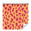 Pink Orange Leather Gold and Peach Wallpaper 50x1000