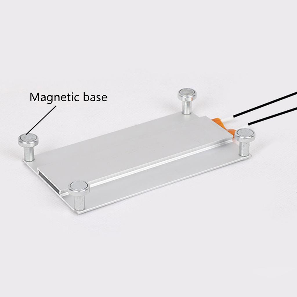 Professional Aluminum Alloy LED Desoldering Station PTC Heating Plate for BGA Reballing Soldering Demolition Board Tool