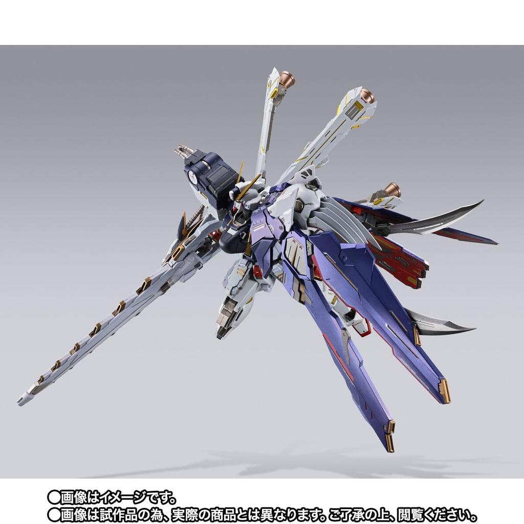Мобильный доспех Crossbone Gundam METAL BUILD Crossbone Gundam X1 Half Cross (Kincadeu Пилотная версия) АБС & ПВХ & Литье под давлением Прибл.. Предварительно окрашенная фигурка 180 мм