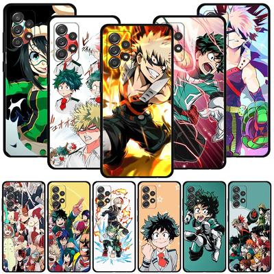 Чехол Boku No Hero Academy для Samsung Galaxy A51 A71 A41 A31 A11 A01 A72 A52 A42 A32 A22 A21s A02s A12 A02, силиконовый чехол в виде ракушки